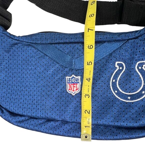 Indianapolis Colts Jersey Style Purse Blue White Adjustable Strap NFL Football - Picture 6 of 14